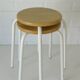 Pair of Vintage Stackable Stools Mid Century Modern Space Age Plant Stand