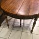 Table Louis Philippe ronde avec 3 allonges
