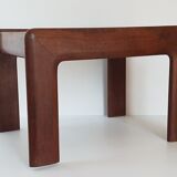 Vintage solid teak side table 1960