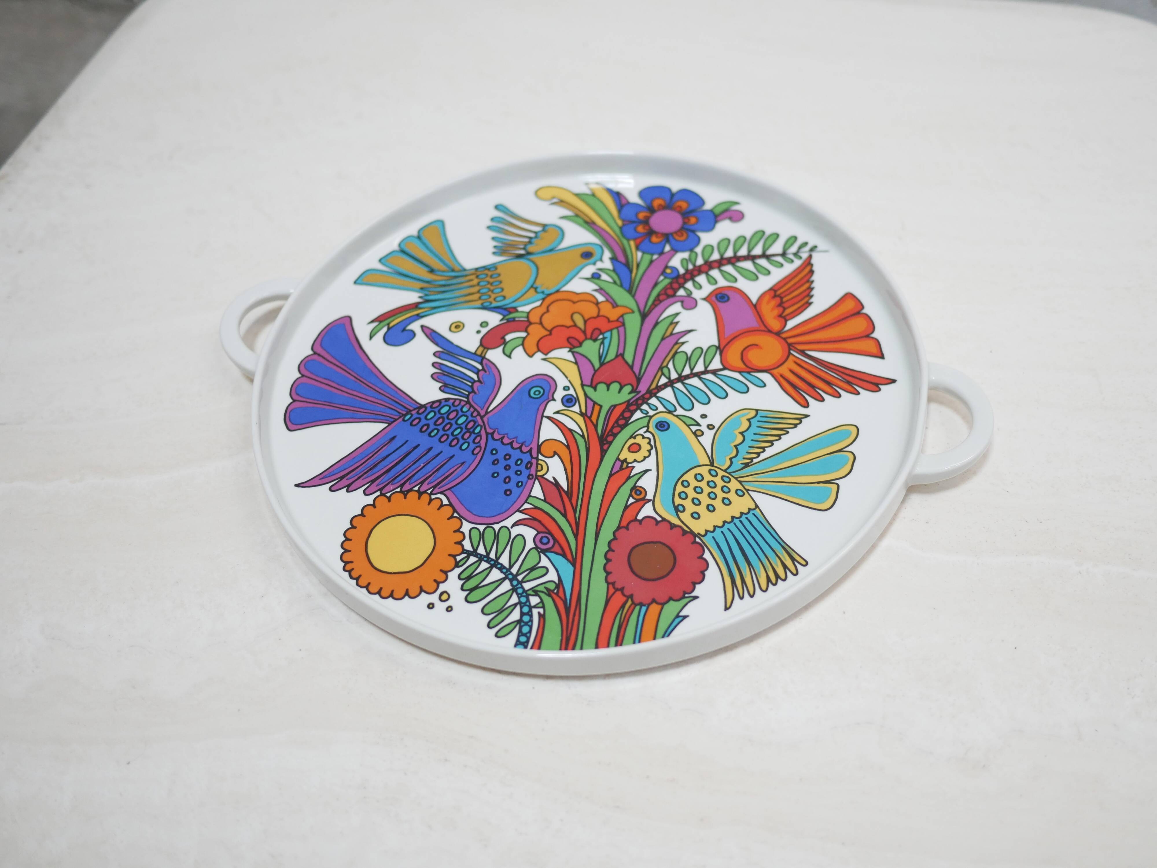 Plat vintage Acapulco par Villeroy et Boch