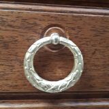 Chest of drawers 3 drawers Napoleon III classic on marble