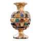 Colorful ceramic vase, 1960