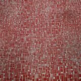 Interesting big abstract geometric modernist bouclé carpet / rug, around 1950s
