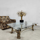 Table basse vintage 'Hollywood Regency' Willy Daro