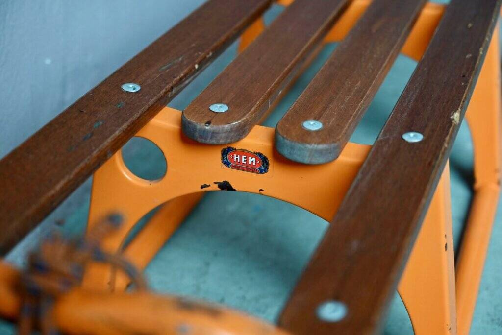 Vintage retro 1960s HEM sled