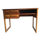 Vintage wooden desk, Scandinavian style, 1970s