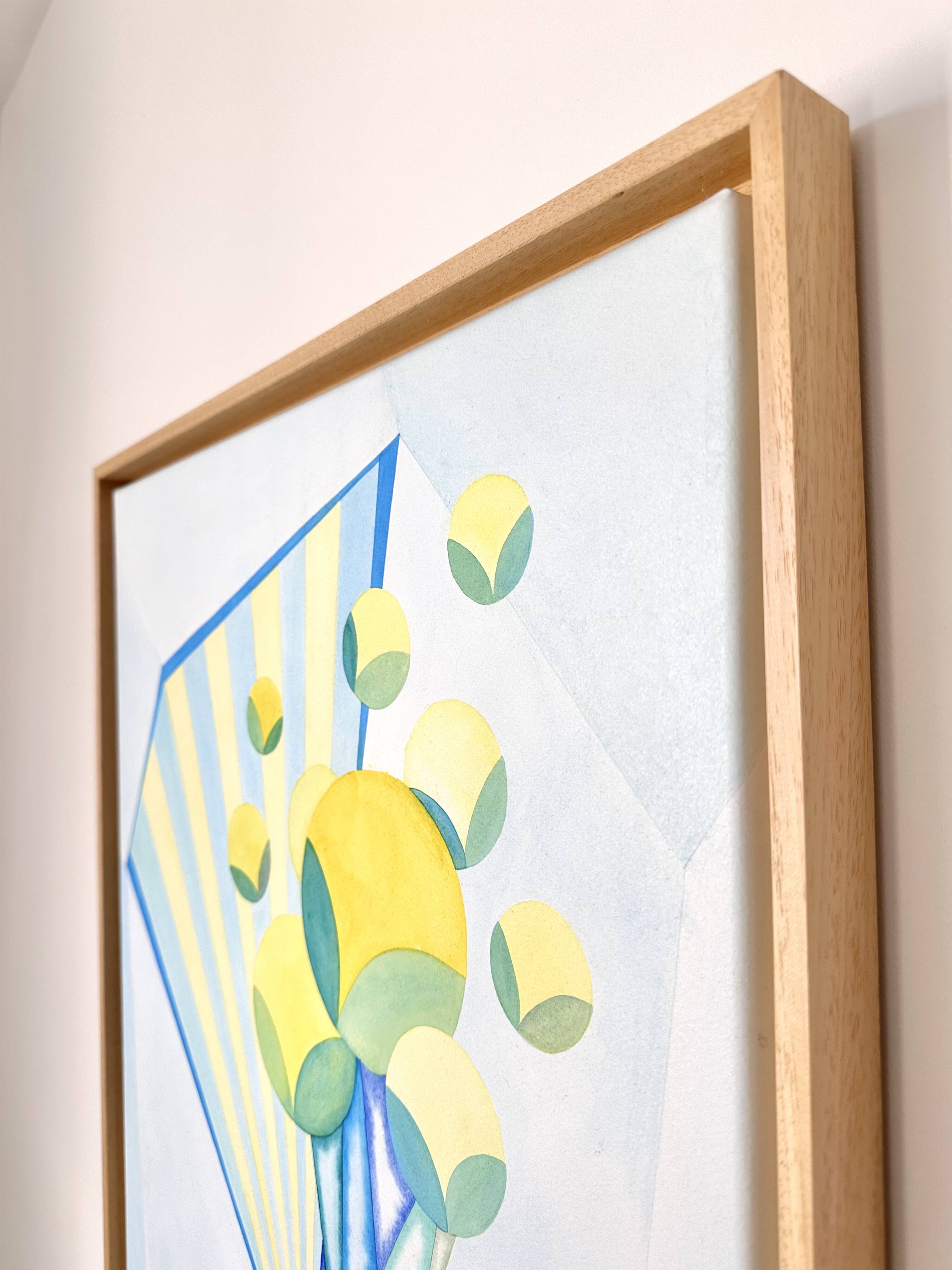 Yellow flower painting