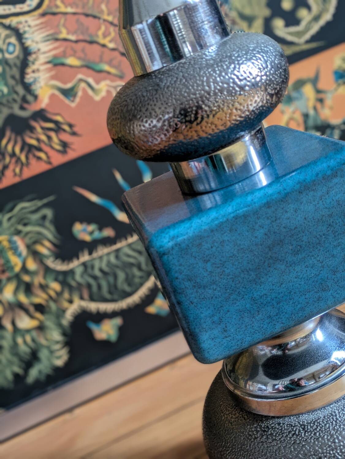 Pied de lampe, 1970