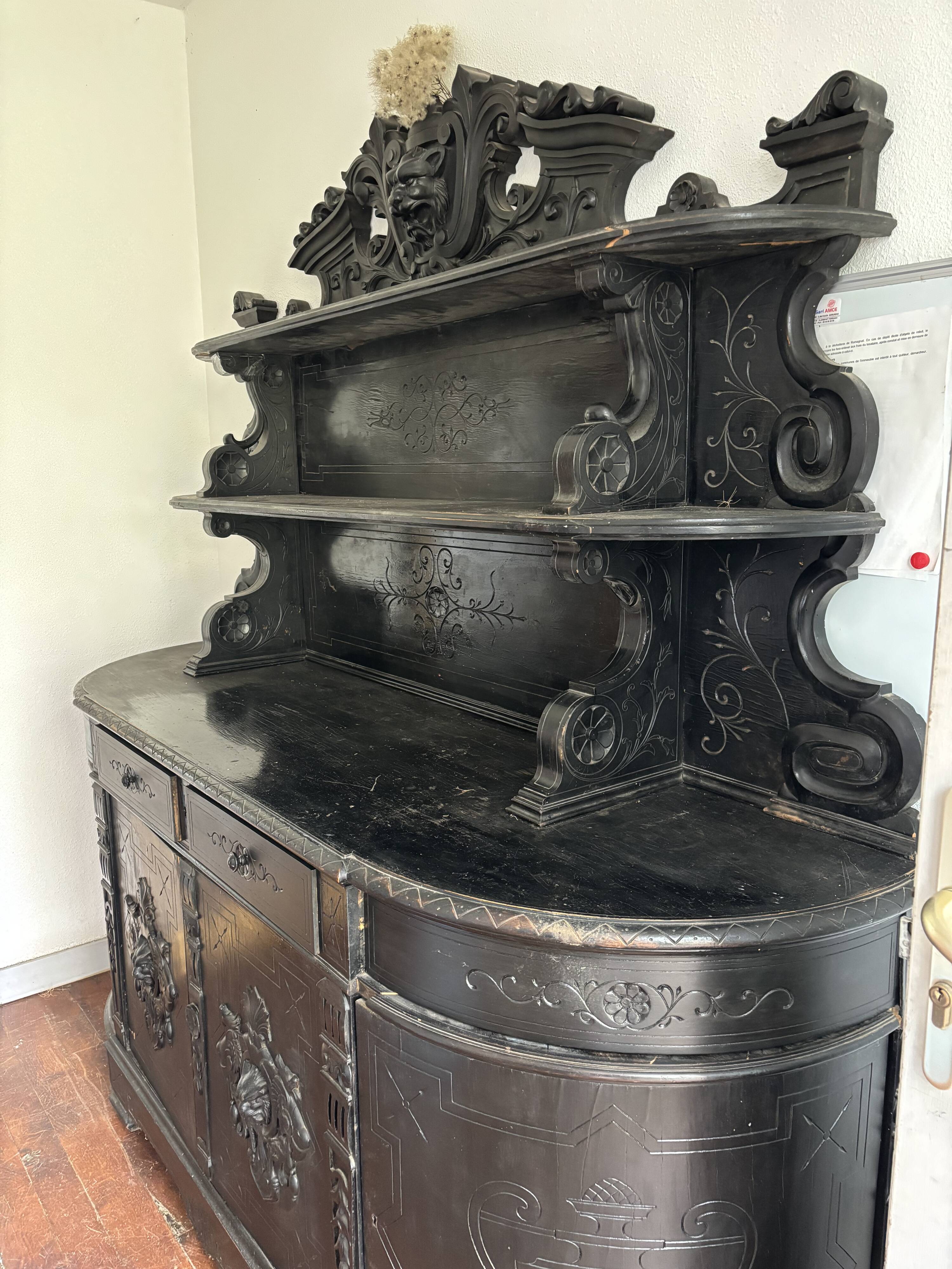 Napoleon III period sideboard
