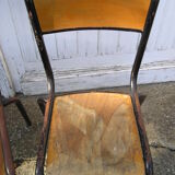 Paire de chaises d'école Mullca
