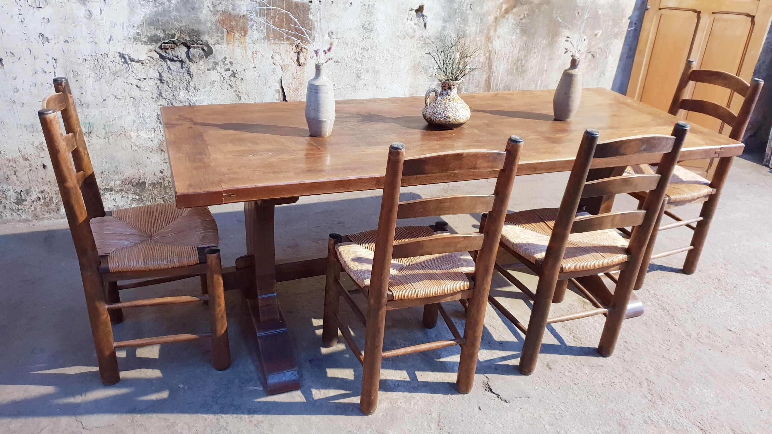 Vintage monastery table