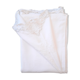Drap ancien brodé 310 x 230