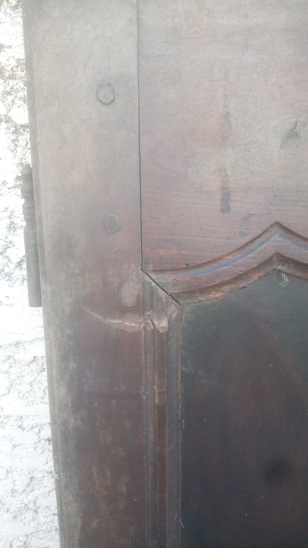 Pair of antique doors in 18th-century Louis XV style.