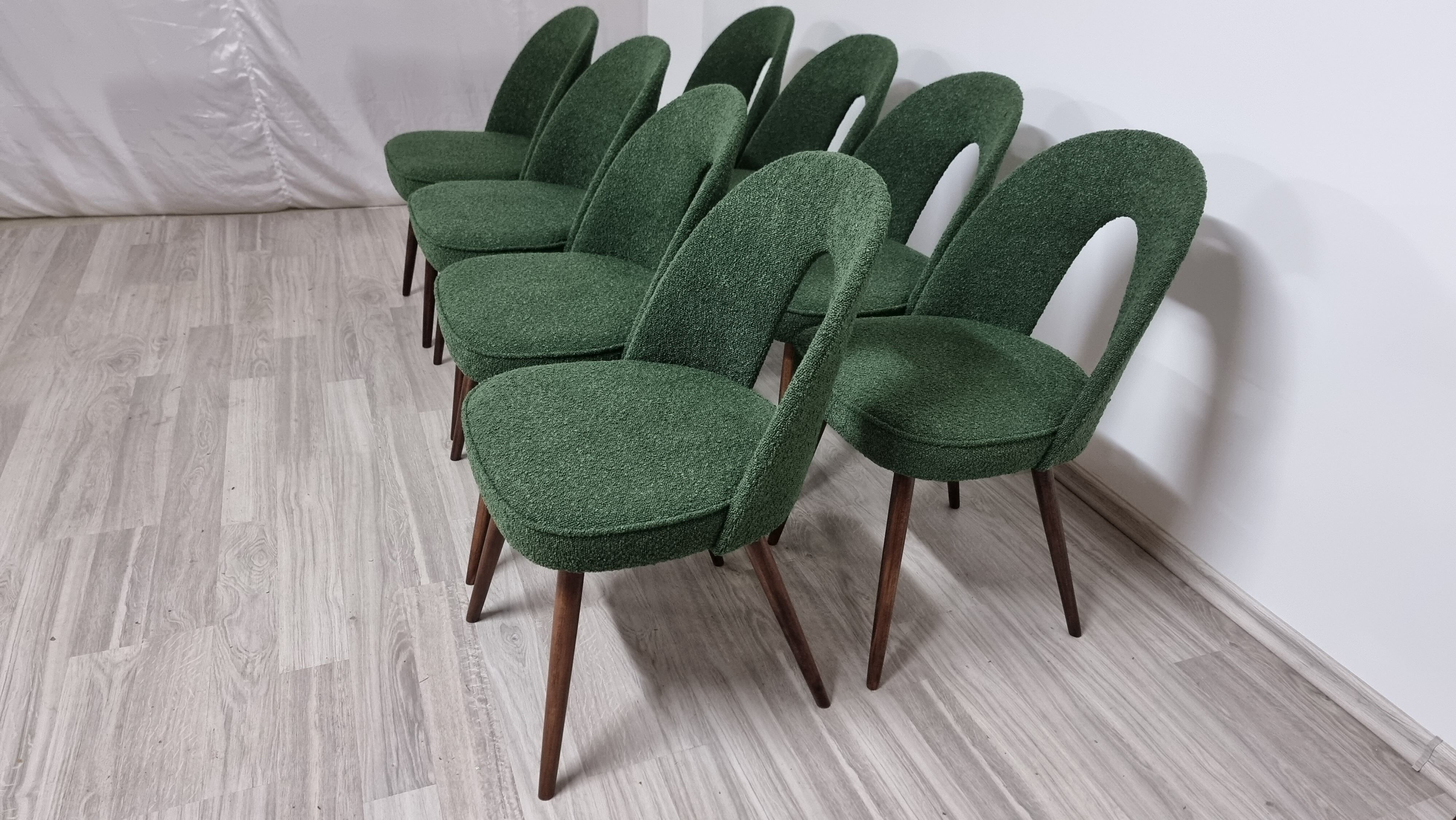 Dining chairs by Antonin Suman