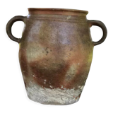 Glazed stoneware jar