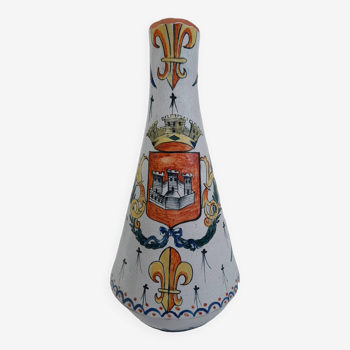 Colorful ceramic vase