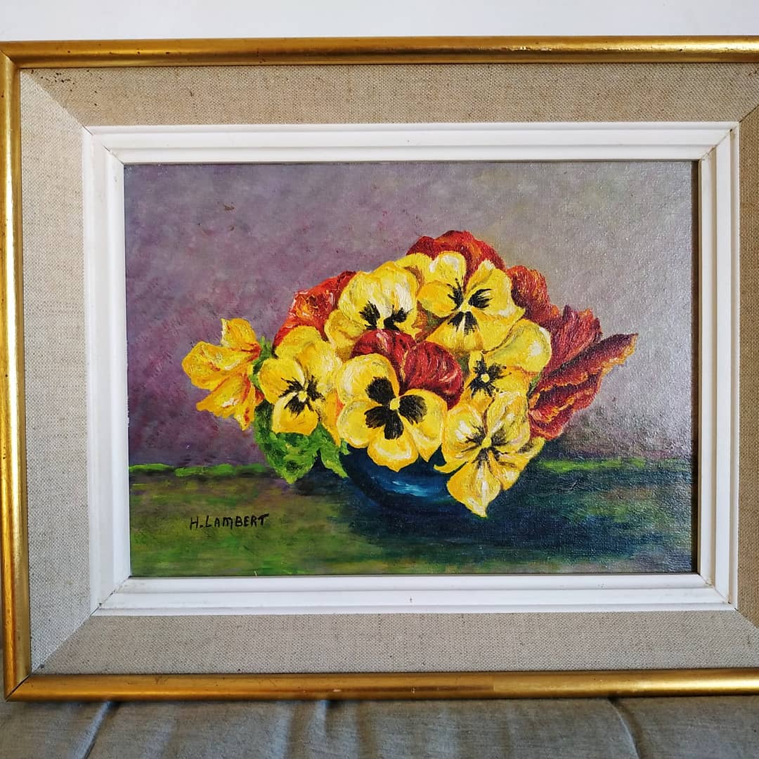 Still life the cup To thoughts oil on panel