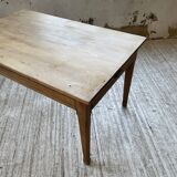 Table de ferme chêne 140 cm