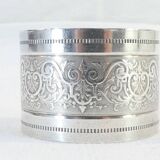 Solid silver towel round minerva orfevre hage henri