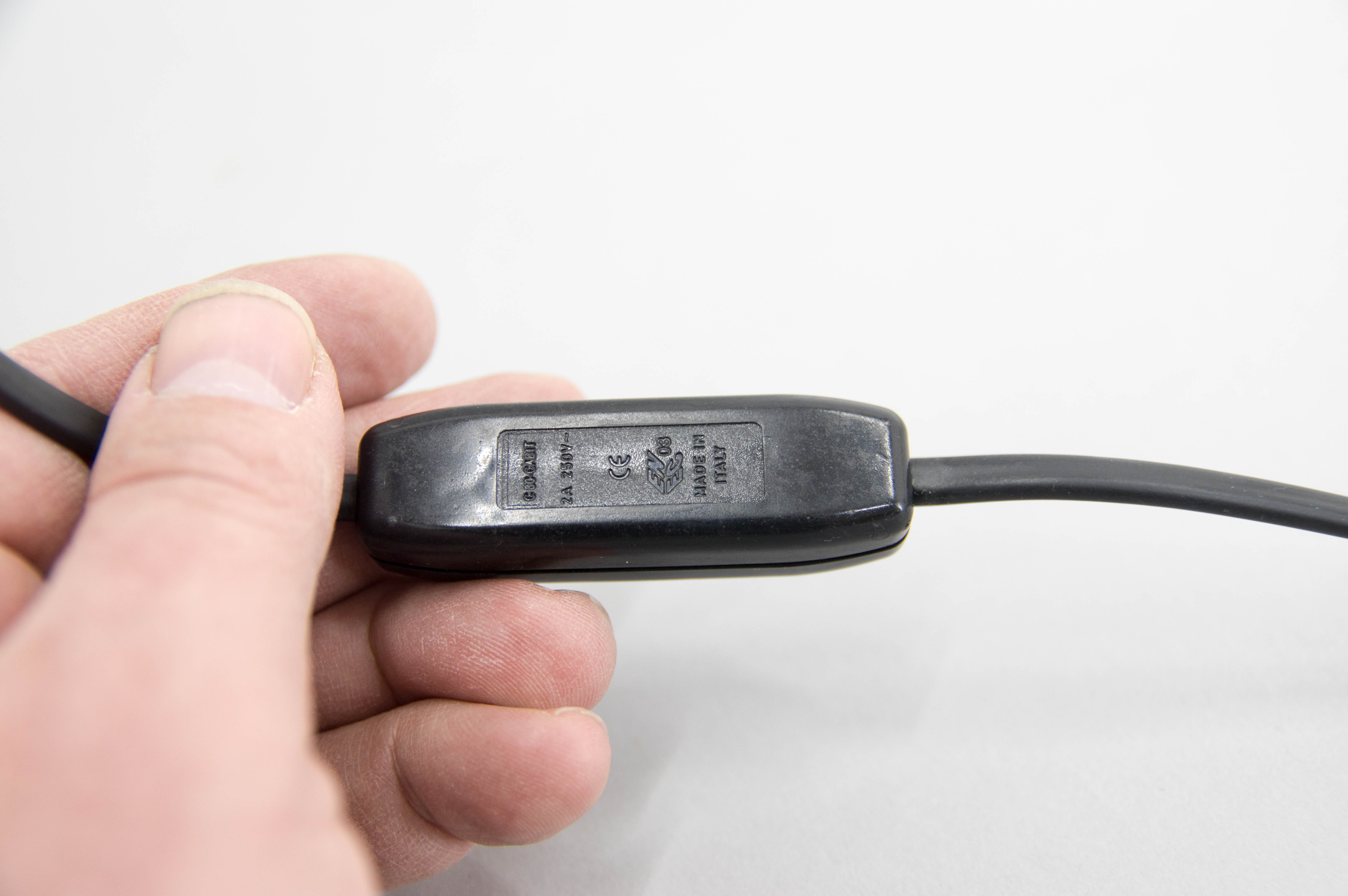 Mid-Century Glass Table Lamp, Italy, 1980s