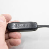 Mid-Century Glass Table Lamp, Italy, 1980s