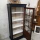 Library showcase patina shabby chic gustavien cabinet of curiosity