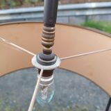 Floor lamp of the 50s magazine holder and tablet reader lamp formica