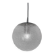 Suspension verre bullé années 70