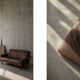 Mid-Century Danish Modern 2-Seater Brown Leather Sofa 3330 by  Arne Vodder