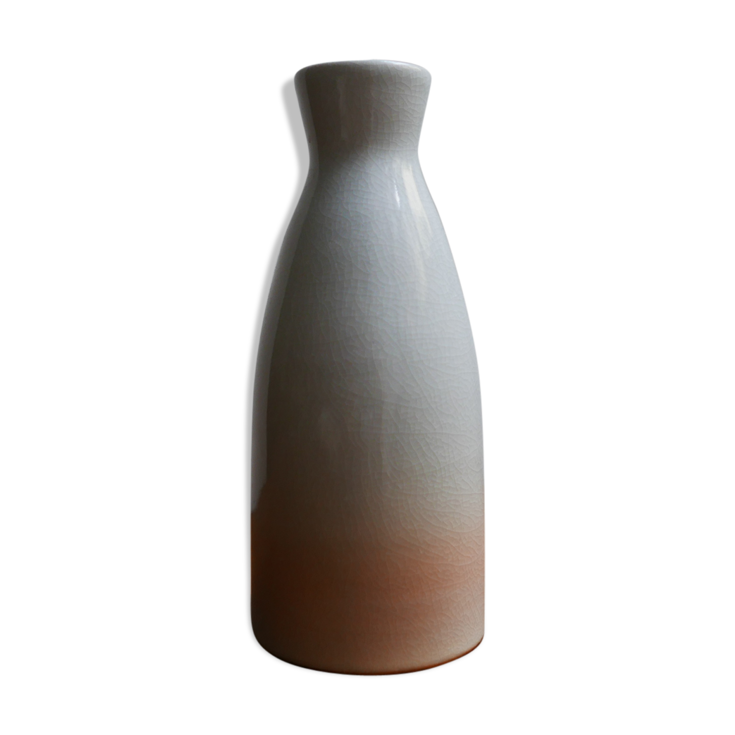 Ceramic sake bottle