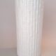 White ceramic umbrella stand, Italy circa 1970.