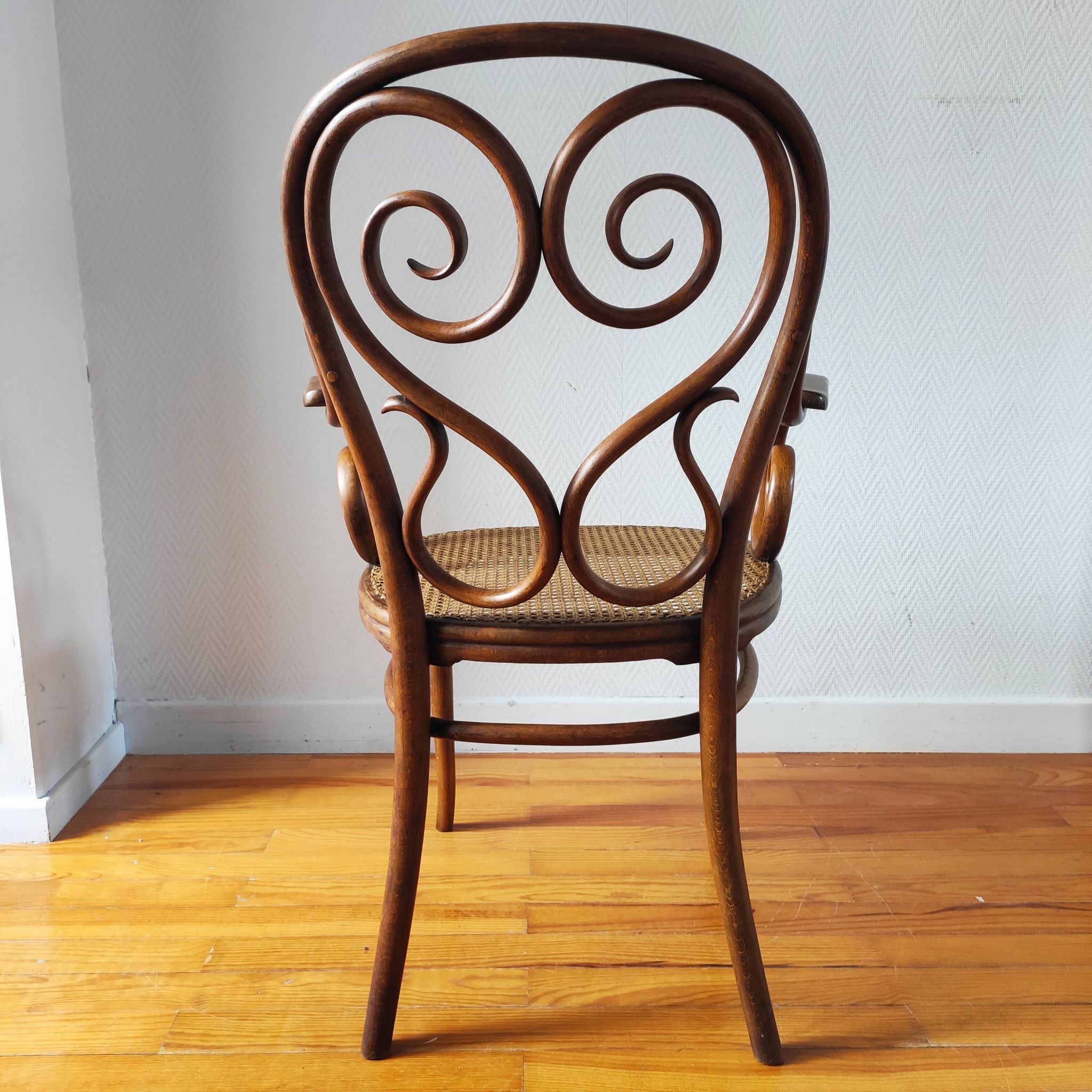 Thonet armchair late 19th century