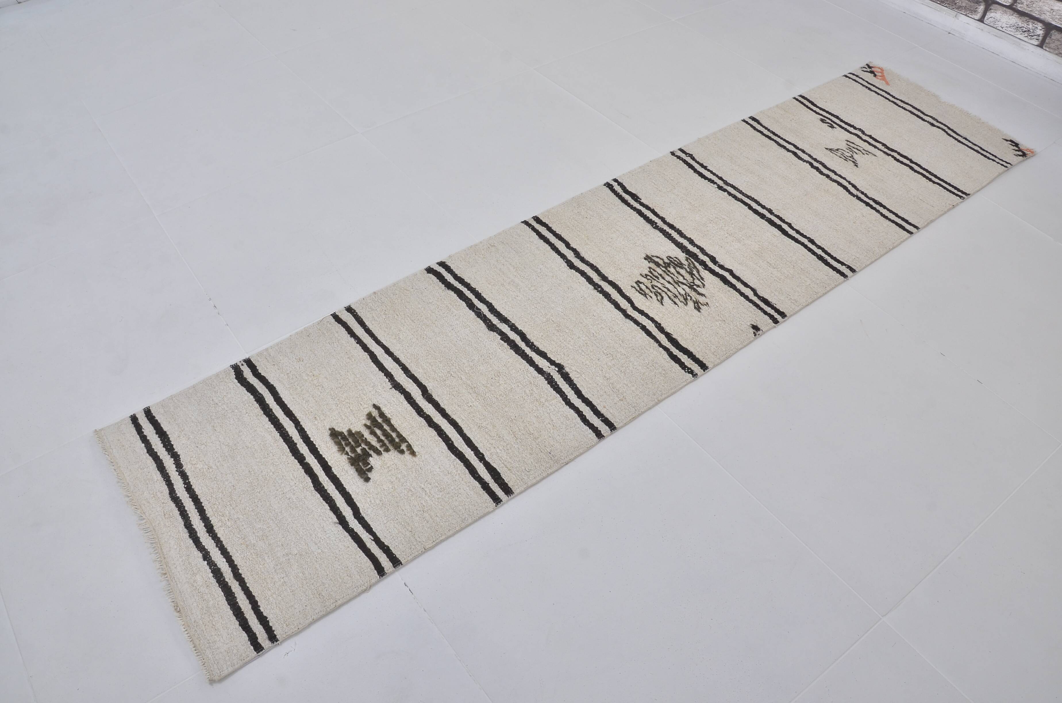 Vintage Hemp Runner Rug sku 3870