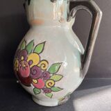 Enamelled jug – Desvres earthenware – Henri Delcourt (1872-1963)