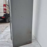 "Ronéo" metal filing cabinet with flaps, 1950s industrial