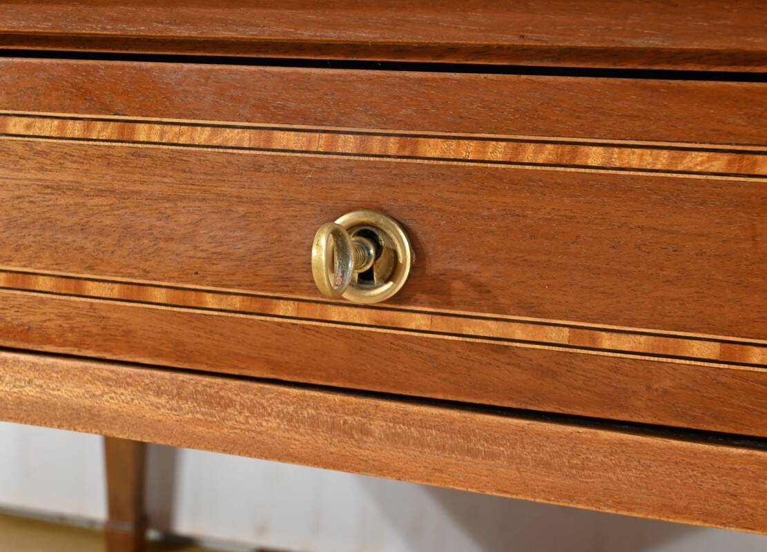 Important architect's desk in mahogany - 1920