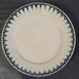 Set of 5 Badonviller Cathage dessert plates