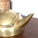 Art Deco brass kettle