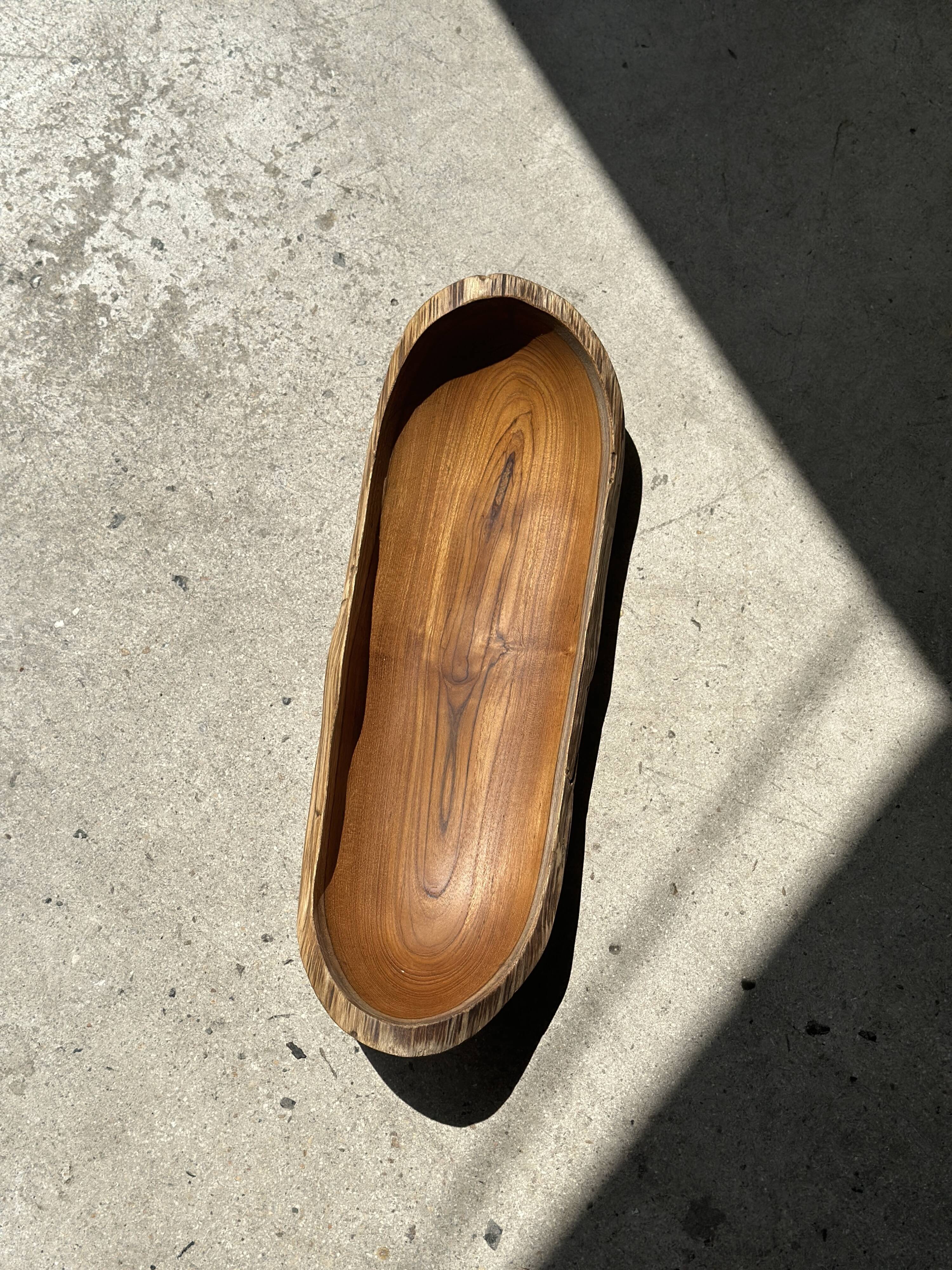 Organic monoxyl teak cut L:50cm