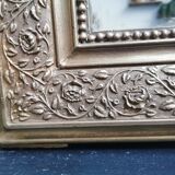 Mirror 101 x 74 cm Louis golden old