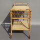 Trolling trolley served in rattan