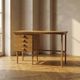 Bureau vintage des années 50 pour femmes par Hikor, Tchécoslovaquie, années 1980, 110 × 45 × 75 cm