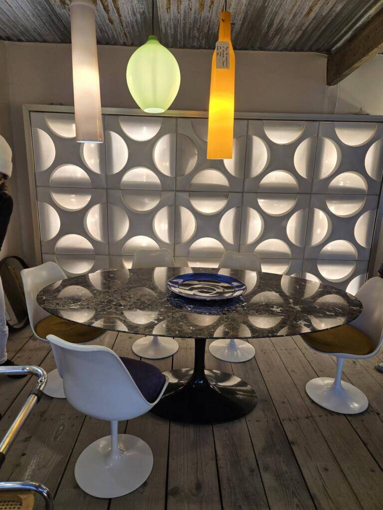 Decorative light panels. Oyster light by Rolf Krüger, 1960s, Set of 15