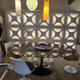 Decorative light panels. Oyster light by Rolf Krüger, 1960s, Set of 15