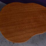 Tripod coffee table, solid oak, Steiner edition