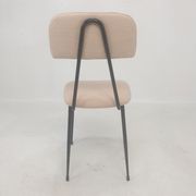 Set of 4 Italian Metal Dining Chairs, 1960's