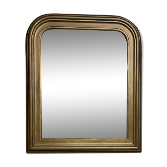 Miroir Louis Philippe doré