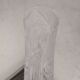 Cut crystal champagne flutes