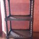 Petit meuble ancien 3 niveaux en bois
