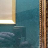 Painting drawing "Underwood" by Victor CASSIEN (1808-1893) + frame